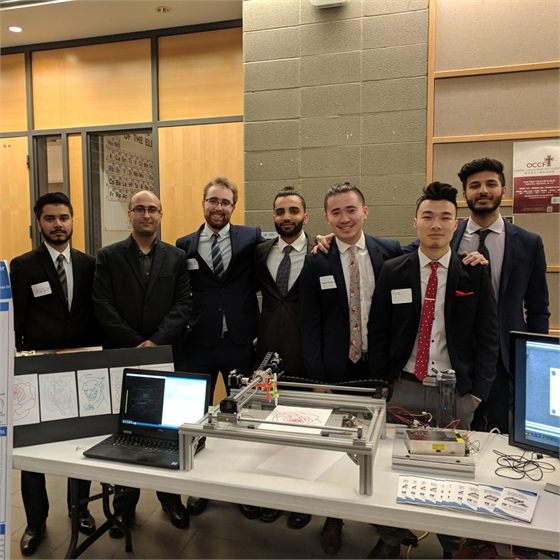 Capstone Exhibition Day, Ontario Tech University, April 2018